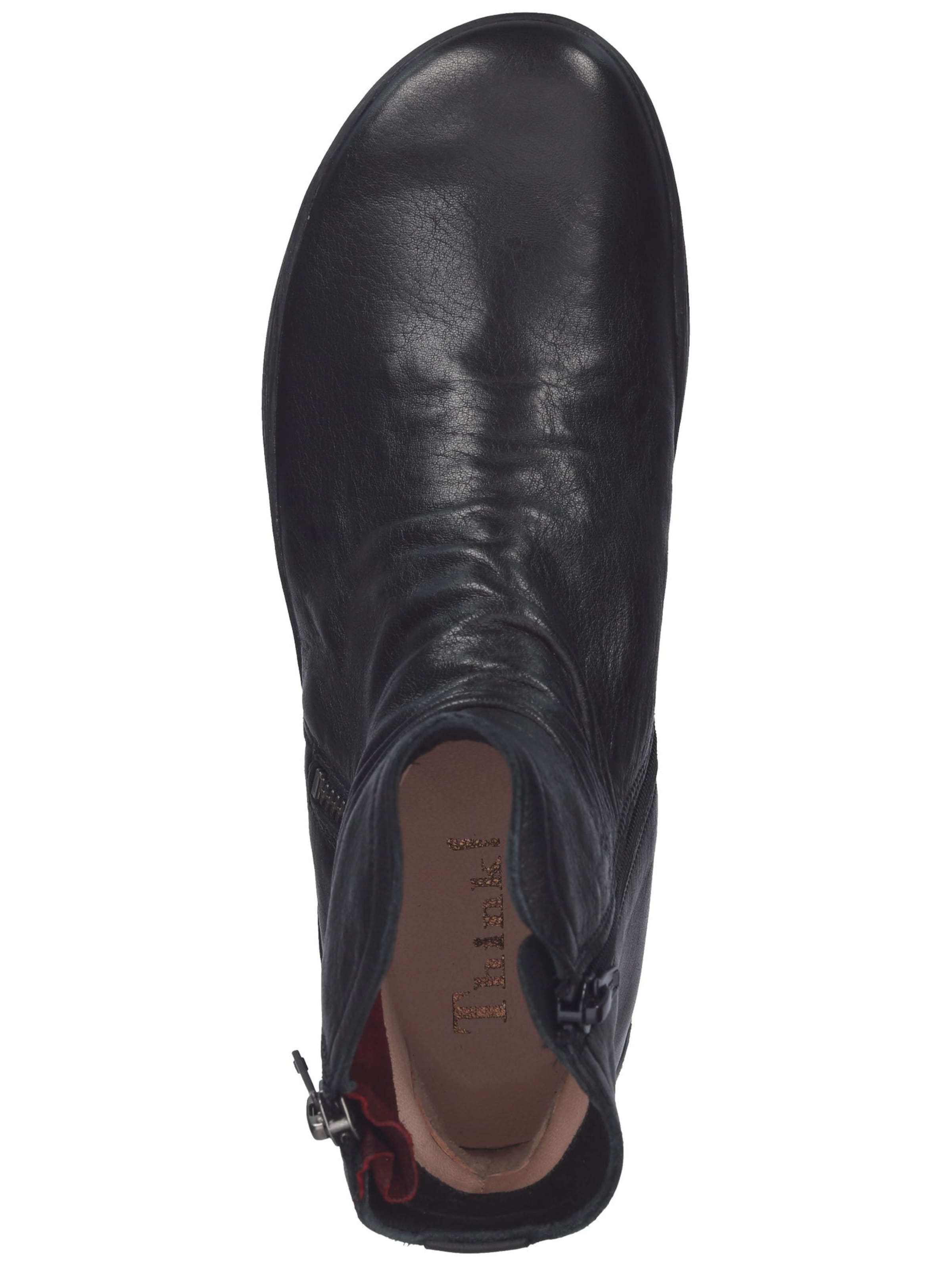 THINK! Ankle Boots in Black