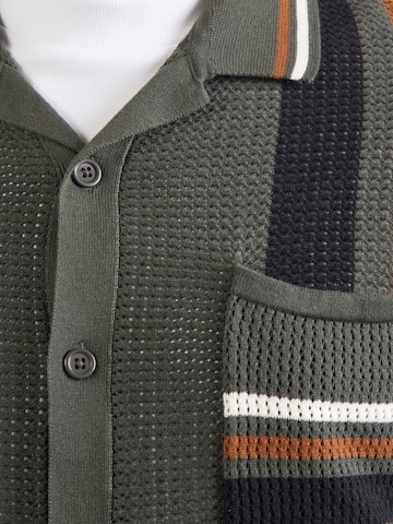 Redefined Rebel Knit Cardigan in Green