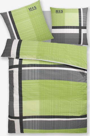 H.I.S Duvet Cover 'Linus' in Green: front