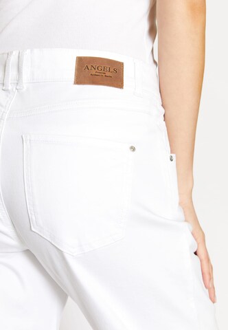 Angels Loosefit 5-Pocket Jeans 'Liz' in Weiß