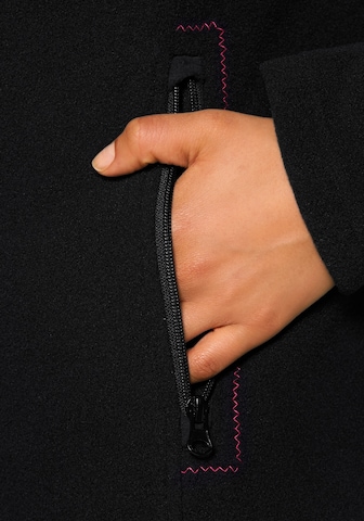 H.I.S Fleece Jacket in Black