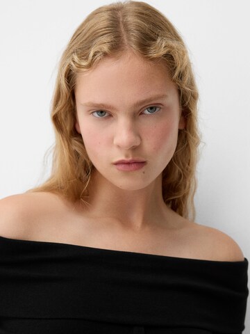 Bershka Shirt in Black