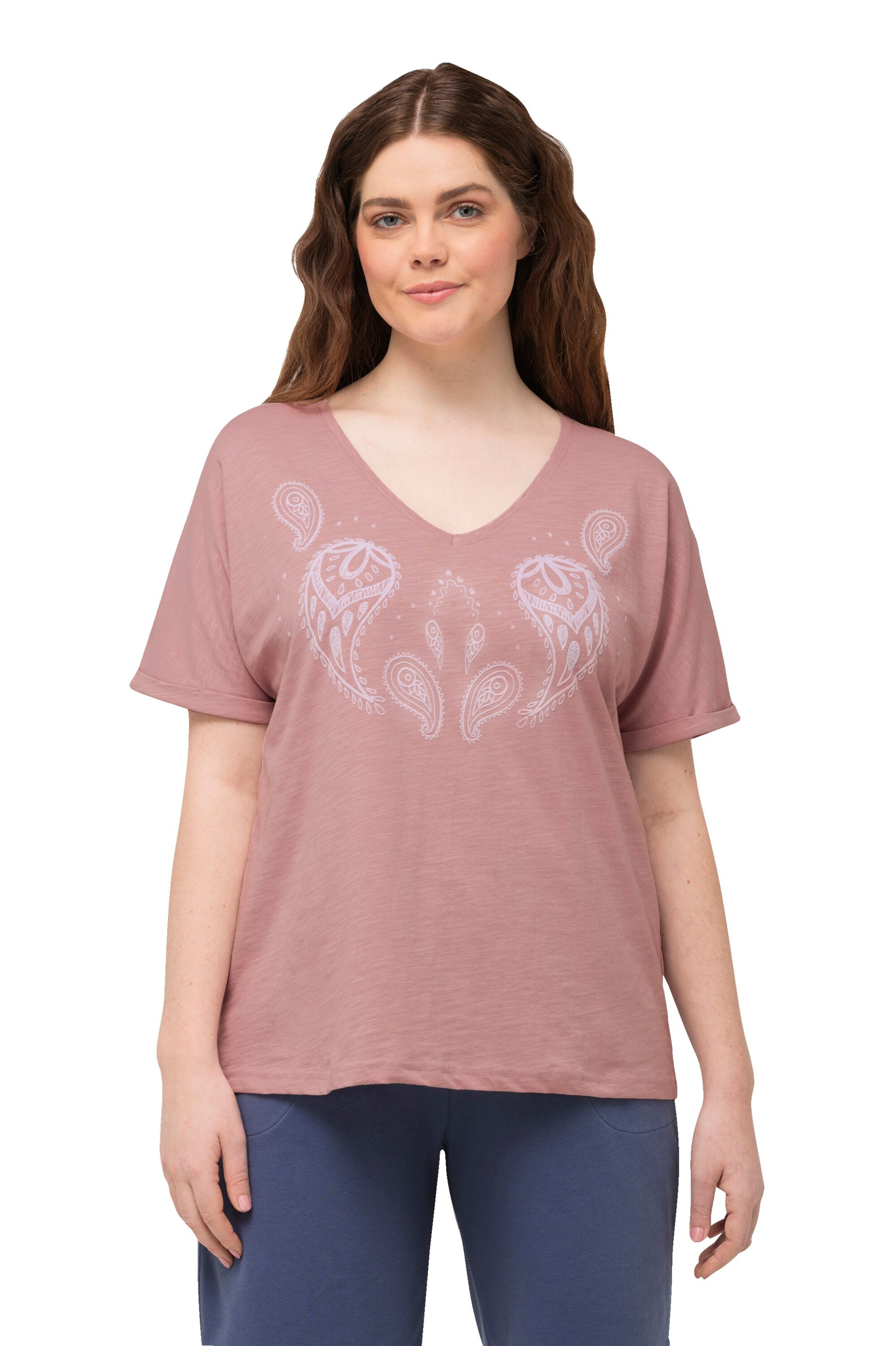 Ulla Popken Shirt in Pink: front