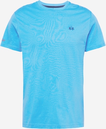 La Martina T-Shirt in Blau: predná strana