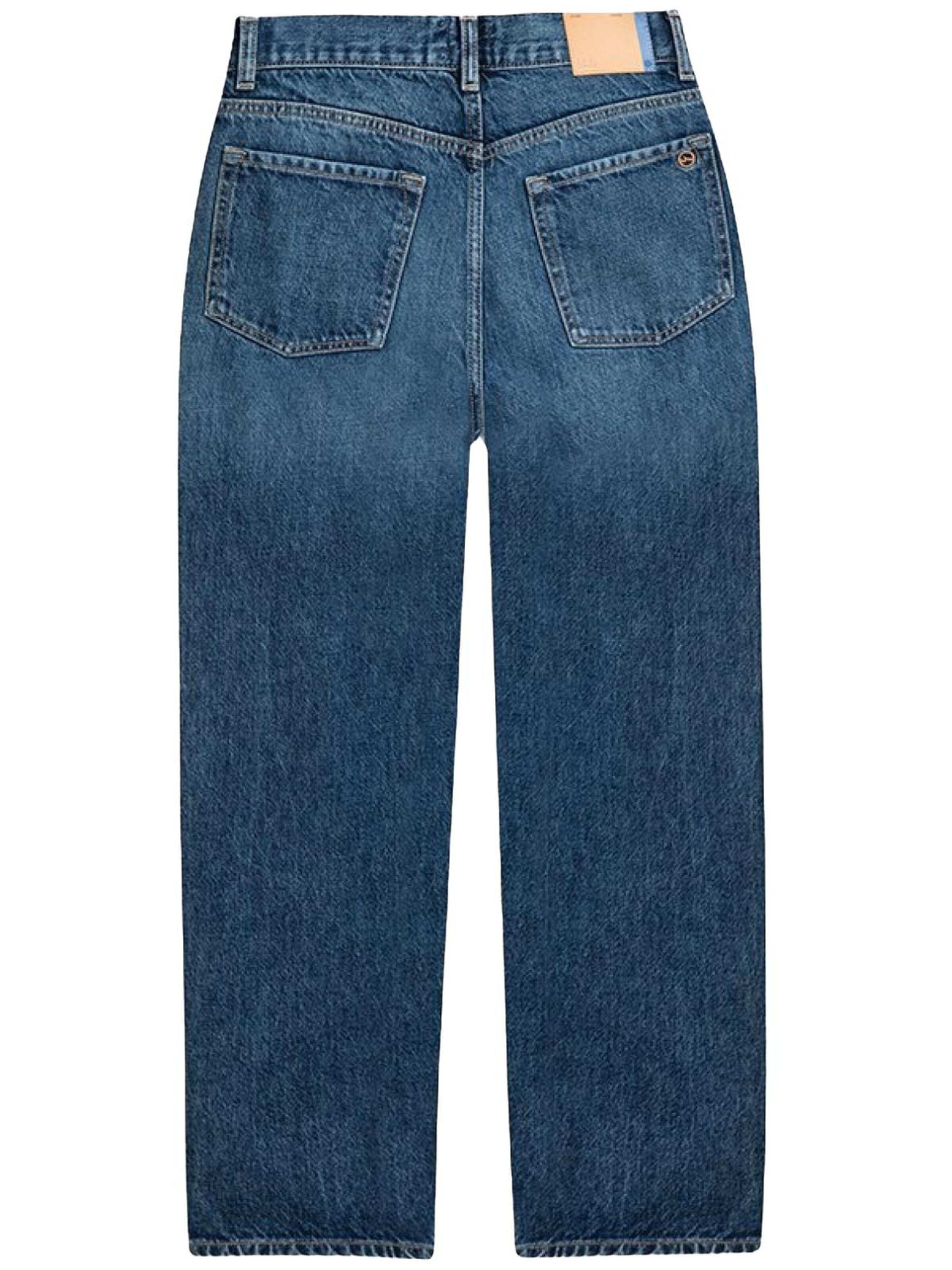 LTB Jeans - Loosefit Vaquero 'LTB Jeans Damen Julen Relaxed Straight High Waist Jeanshose' en azul