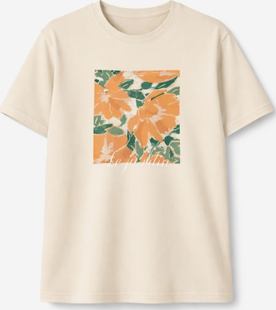 LEAFLETIC Shirt 'Leafletic Women’s Short Sleeve T-Shirt' in S in beige, Produktansicht
