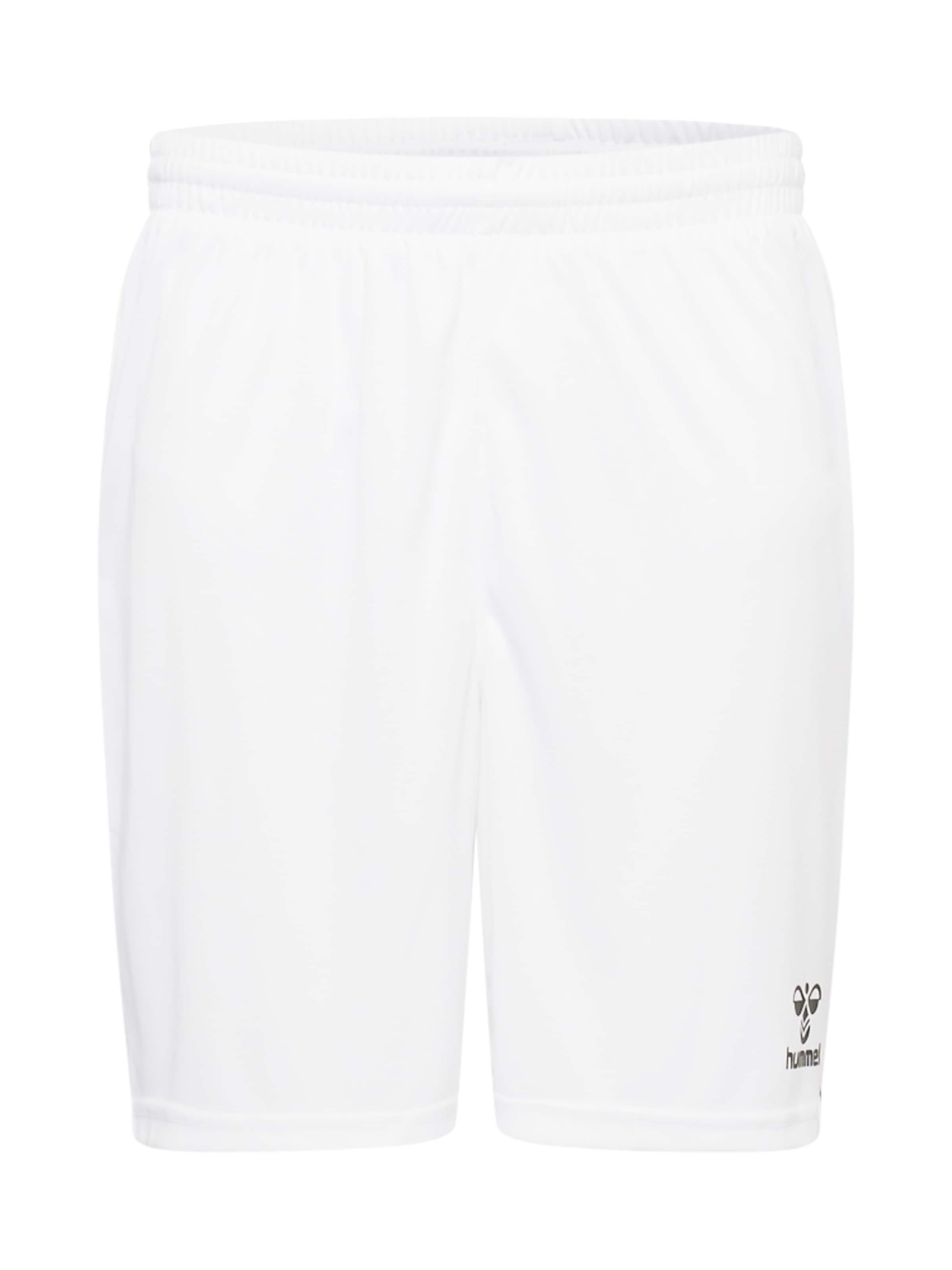 Hummel regular Sportsbukser 'Authentic' i hvid: forside