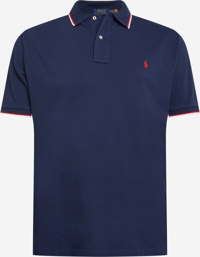 Polo Ralph Lauren Big & Tall T-Shirt en bleu marine / rouge / blanc, Vue avec produit