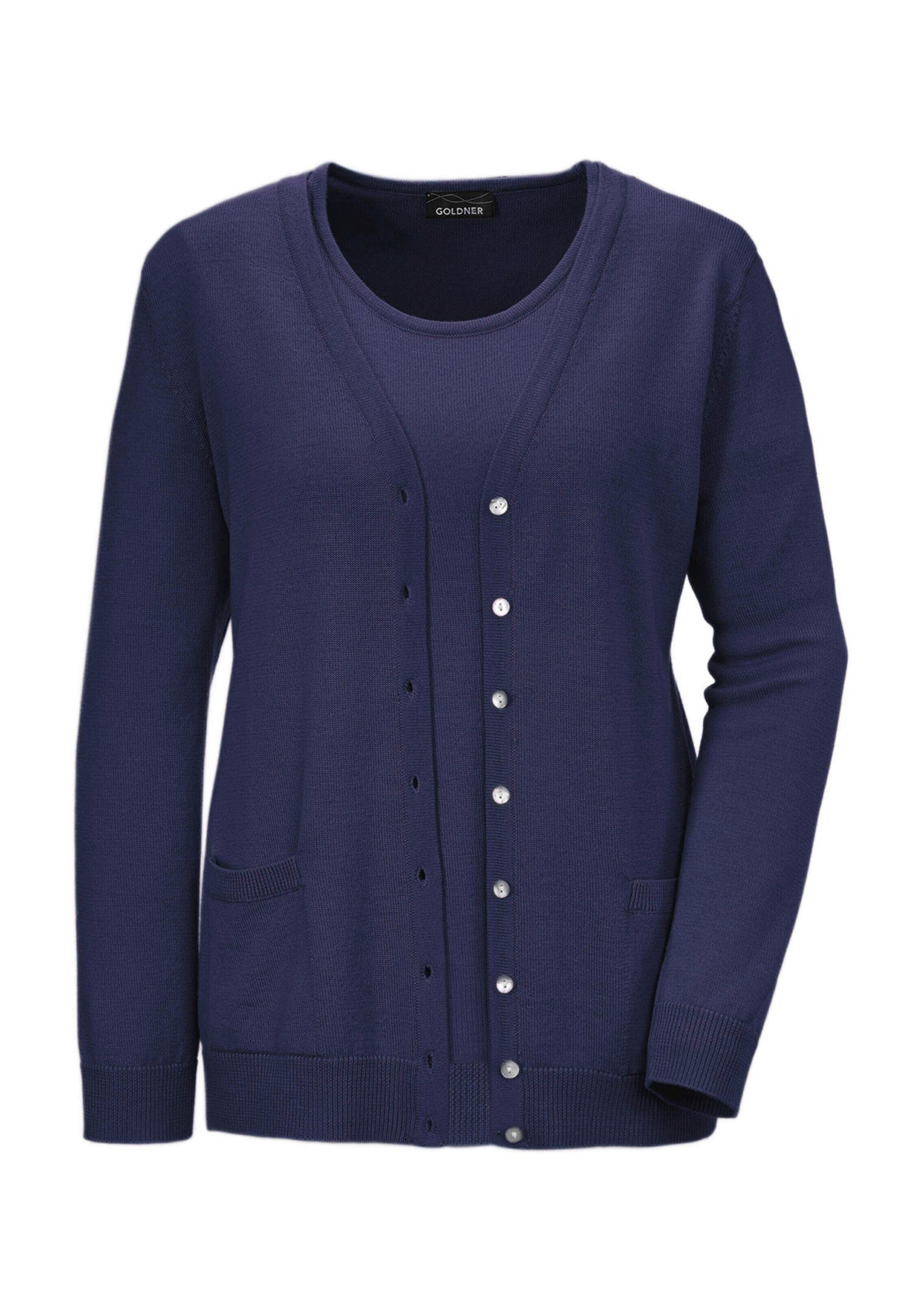 Pull-over Goldner en bleu : devant