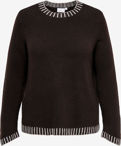 ONLY Carmakoma Pulover 'CARFina' veličine XL-XXL u čokolada, Pregled proizvoda