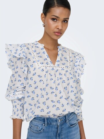 Chemisier 'ONLIDRIS' ONLY en bleu