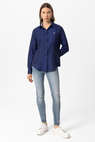 Camicia da donna ' NIHAN ' di DENIM CULTURE in blu