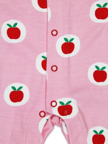 Toby Tiger Romper/Bodysuit 'Apfel' in Pink
