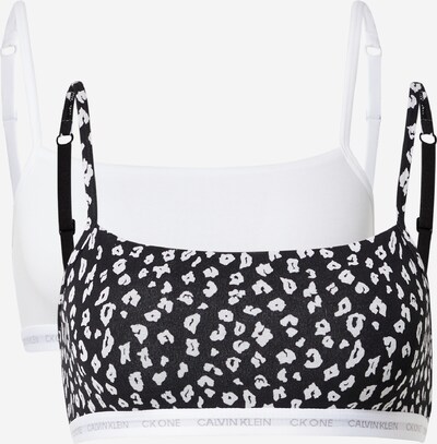 Calvin Klein Underwear Grudnjak u crna / bijela, Pregled proizvoda