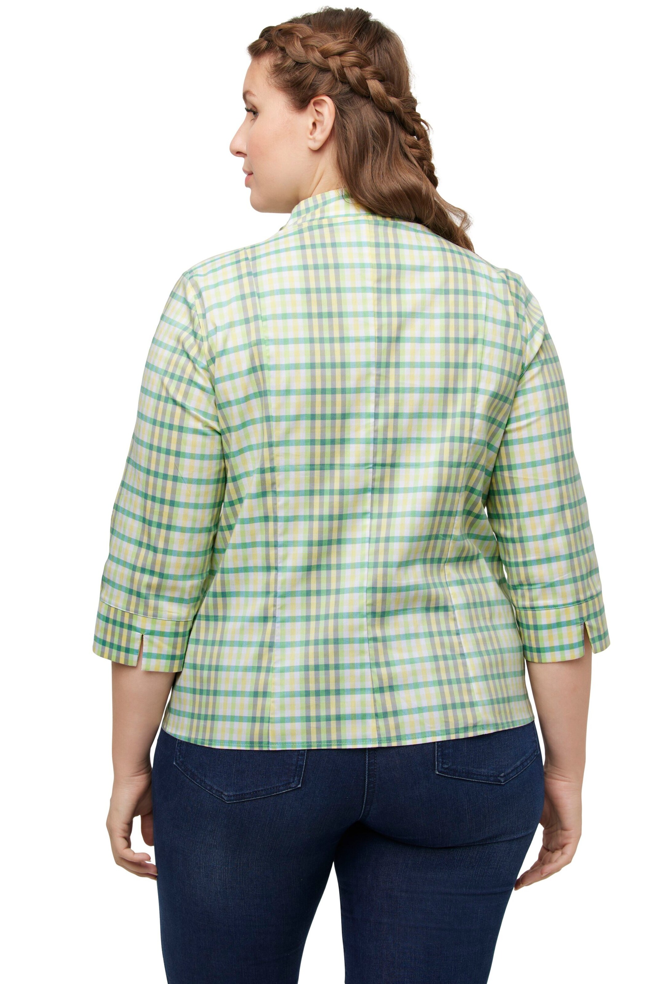 Ulla Popken Bluse in Grün