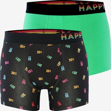Happy Shorts Boxershorts ' 2-Pack ' in Groen: voorkant