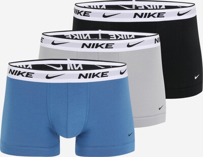 NIKE Sportunterhose 'Everyday' in azur / hellgrau / schwarz / weiß, Produktansicht