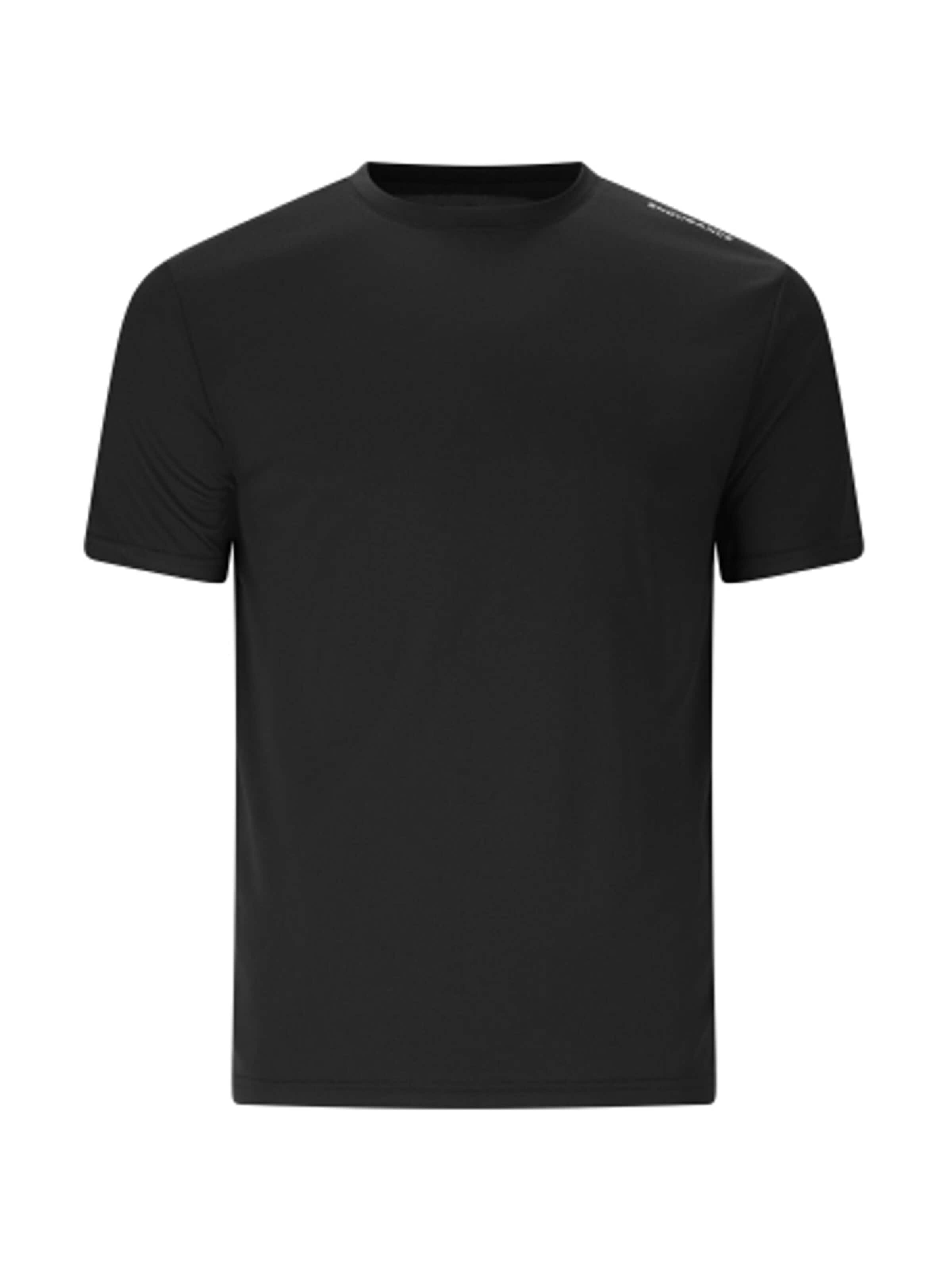 T-Shirt ENDURANCE en noir : devant
