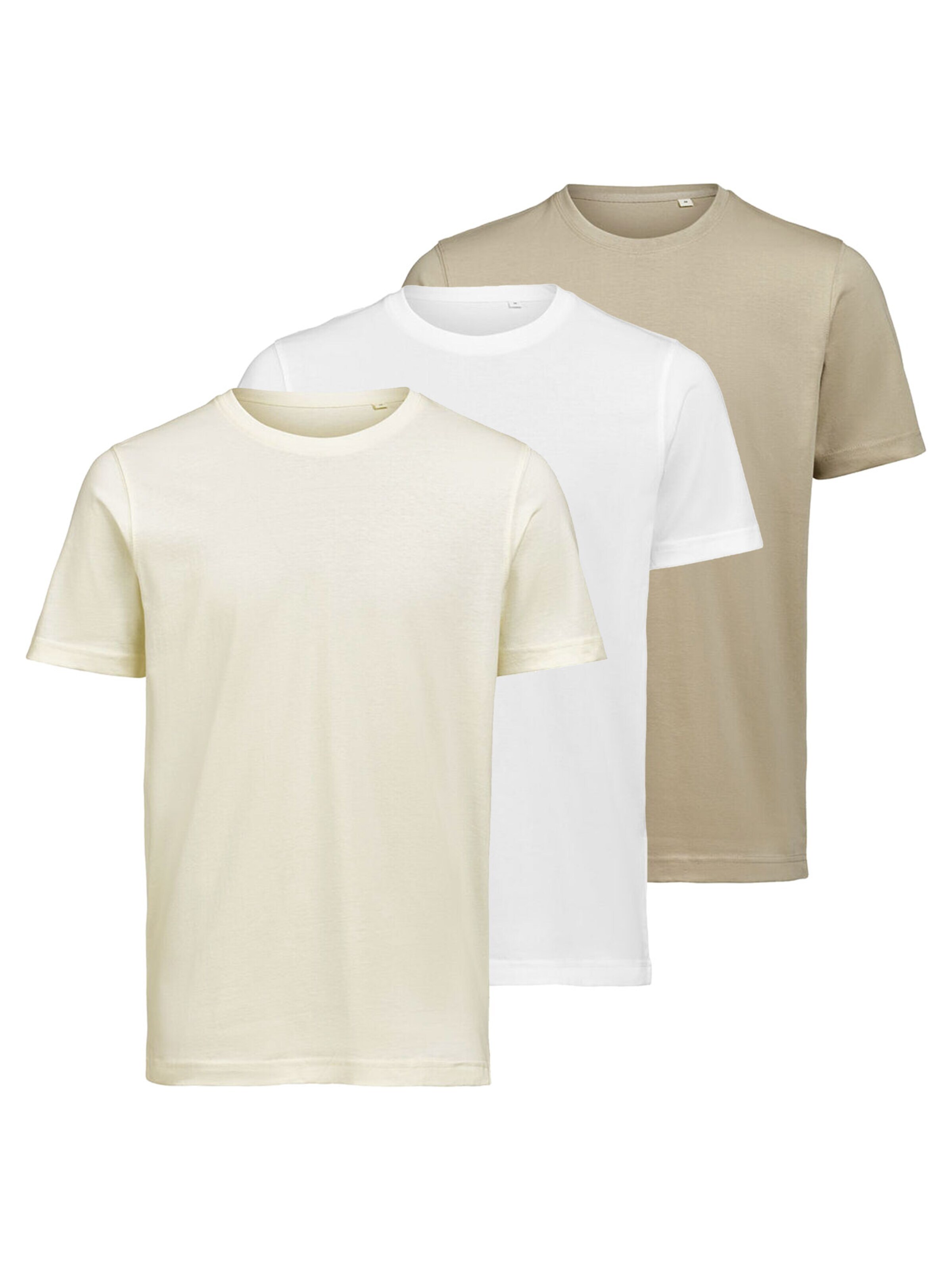 UNTAGGED MOVEMENT Shirt 'Regular Fit' in Beige: front