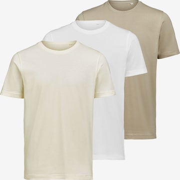 UNTAGGED MOVEMENT Shirt 'Regular Fit' in Beige: Vorderseite