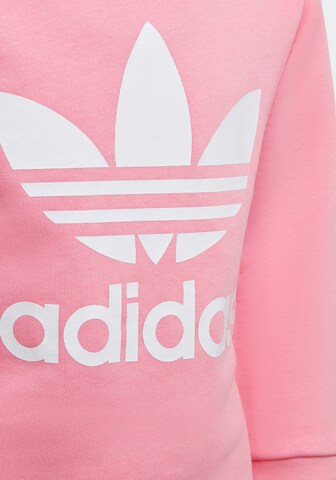 ADIDAS ORIGINALS Trenirka za tek 'Adicolor Crew' | roza barva