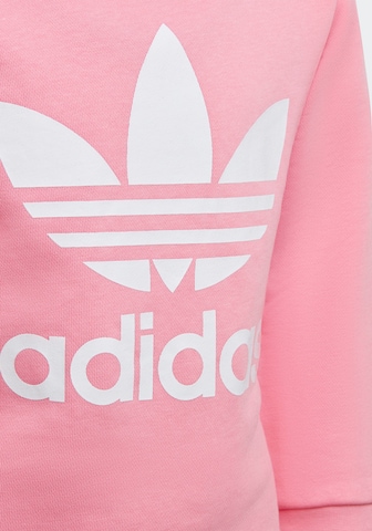 ADIDAS ORIGINALS Joggingpak 'Adicolor Crew' in Roze