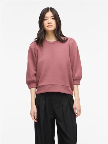 VILA Sweatshirt 'VIVERA' in Roze: voorkant