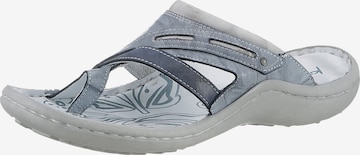 KRISBUT T-Bar Sandals in Grey: front