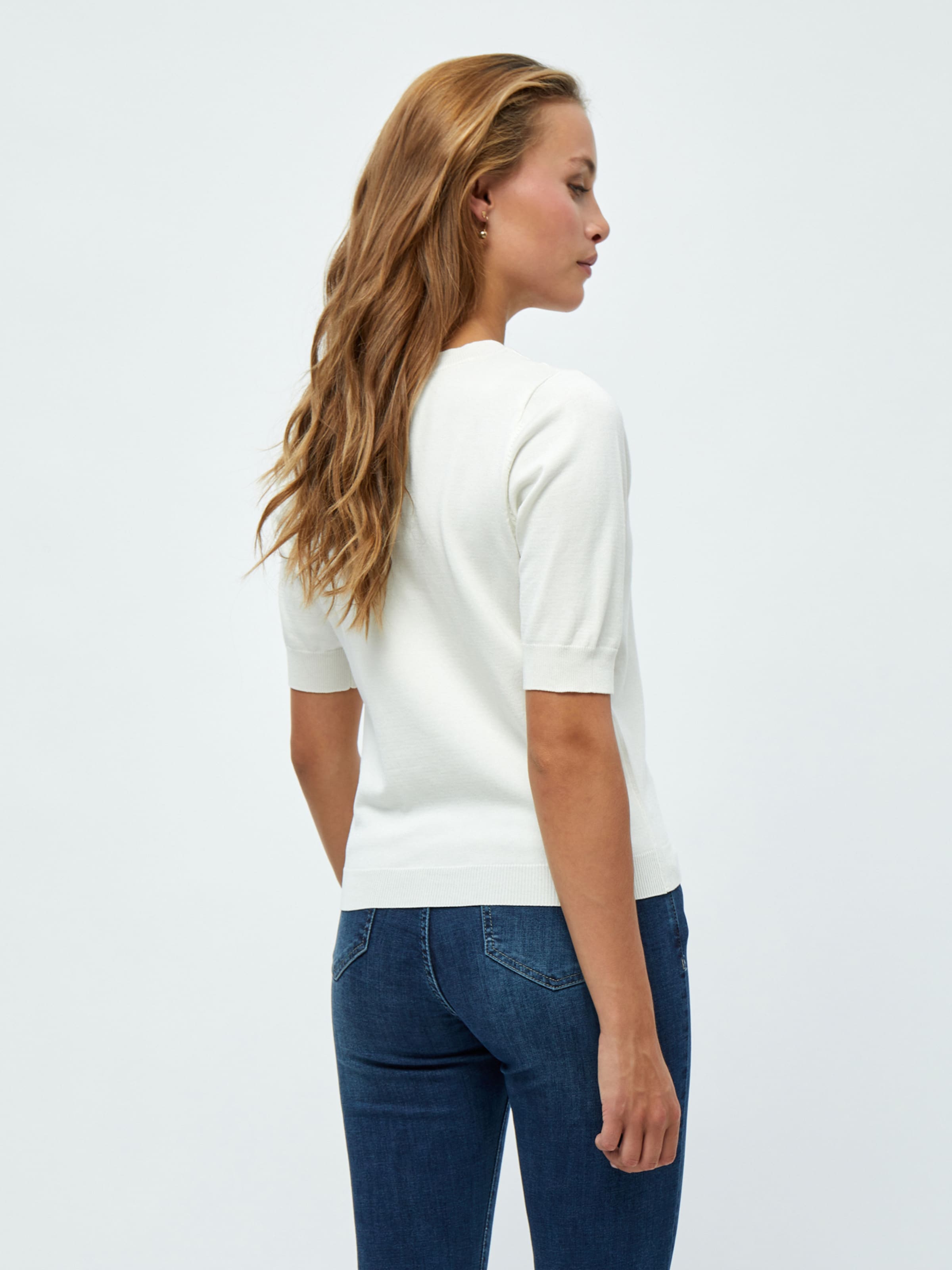Haut 'Milla' minus en blanc