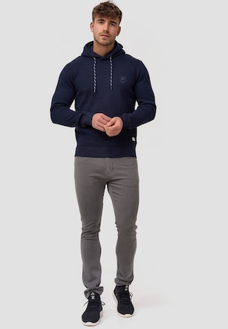 INDICODE JEANS Sweatshirt ' Longview ' in Blue