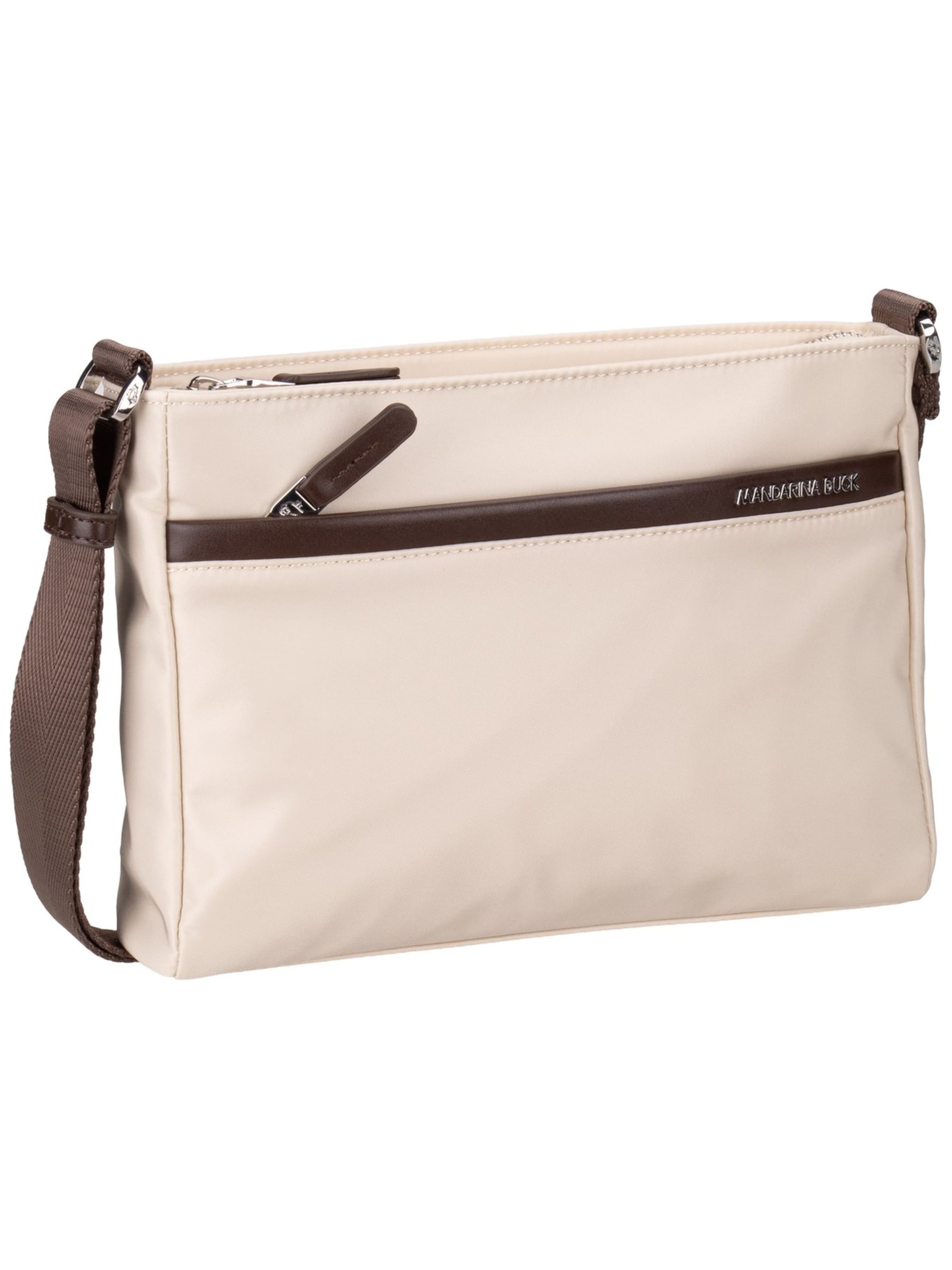 MANDARINA DUCK Umhängetasche 'Hunter' in Beige: Vorderseite