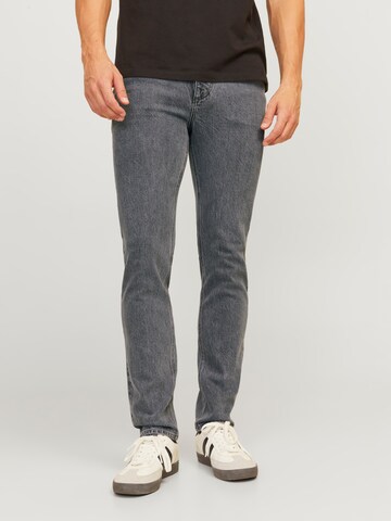 JACK & JONES Regular Jeans 'JJIClark JJEvan' in Grey: front