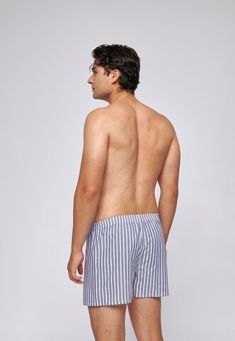 SNOCKS Boxer shorts 'American Woven weit' in Blue