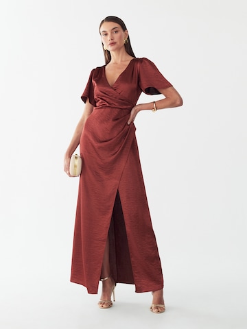Willa Kleid  'KIMBER' in Braun