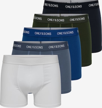 Boxers 'ONSTrey' Only & Sons en bleu : devant