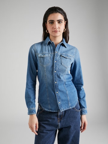 Bluză 'ROSIES' de la Pepe Jeans pe albastru: față