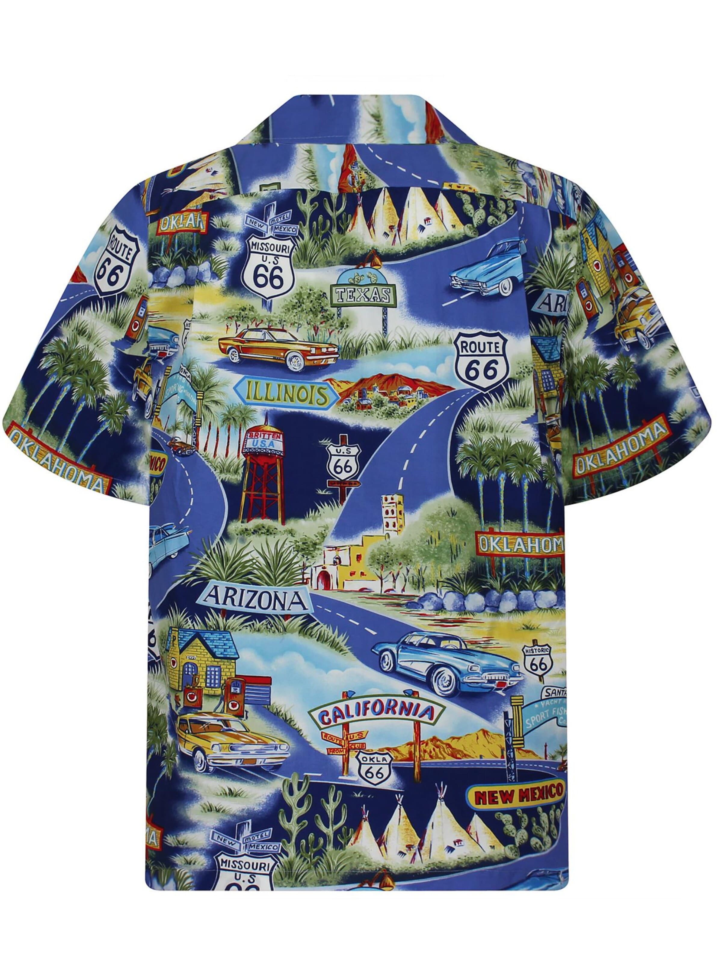Regular fit Camicia 'Breite Straße' di Pacific Legend in blu