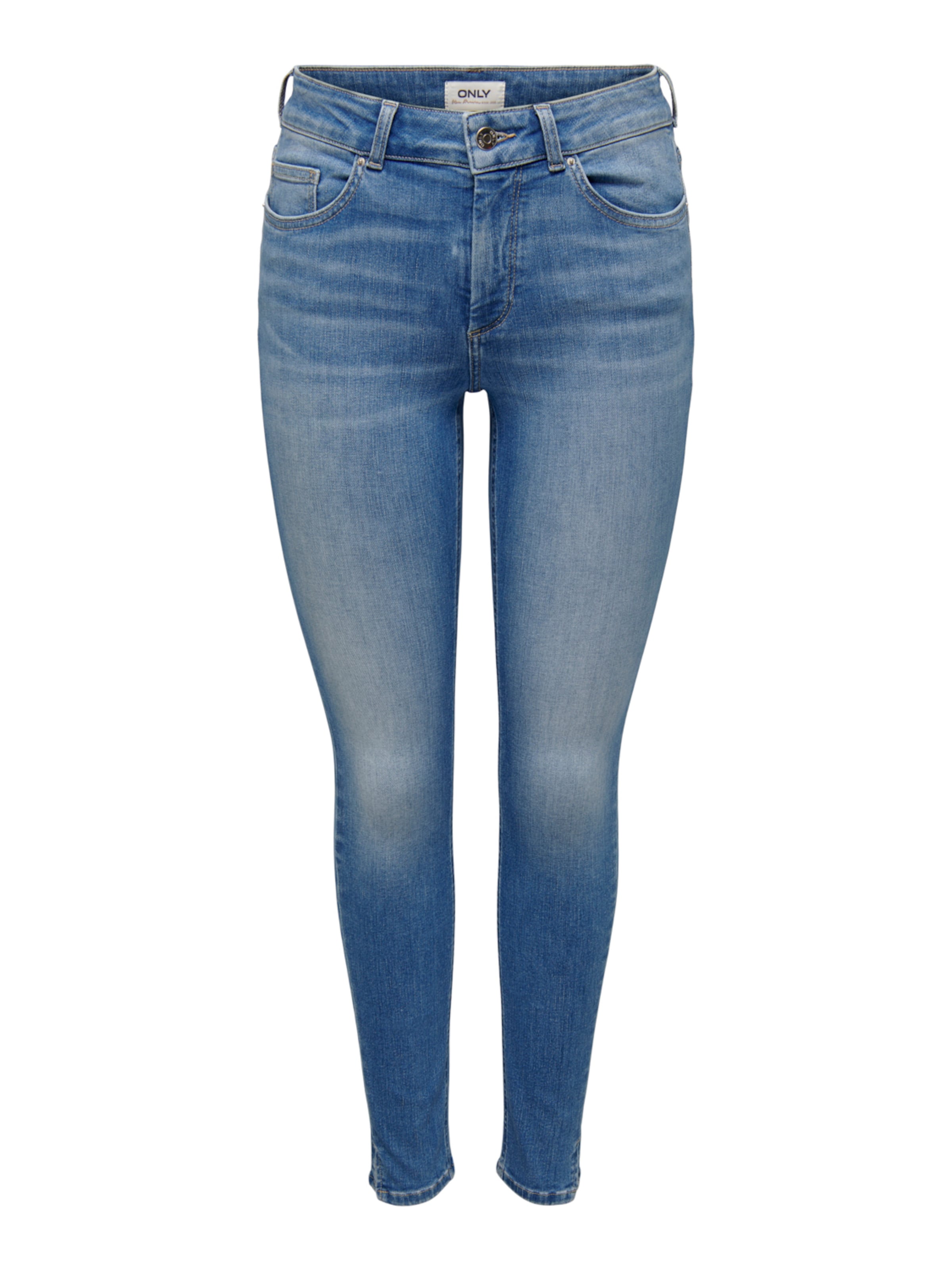 ONLY - Skinny Vaquero en azul: frente