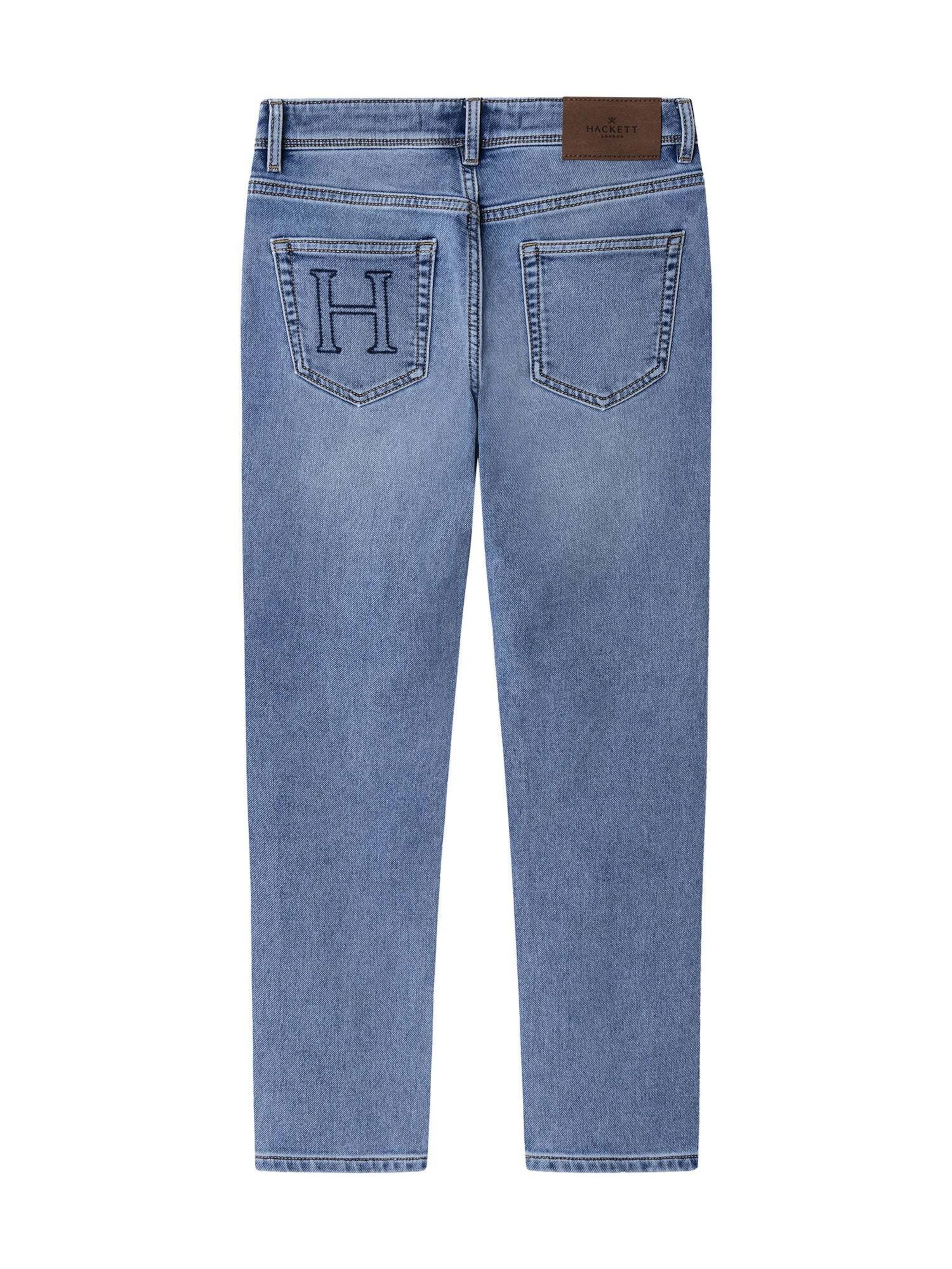 Hackett London Regular Jeans in Blauw