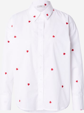 Chemisier JDY en blanc : devant