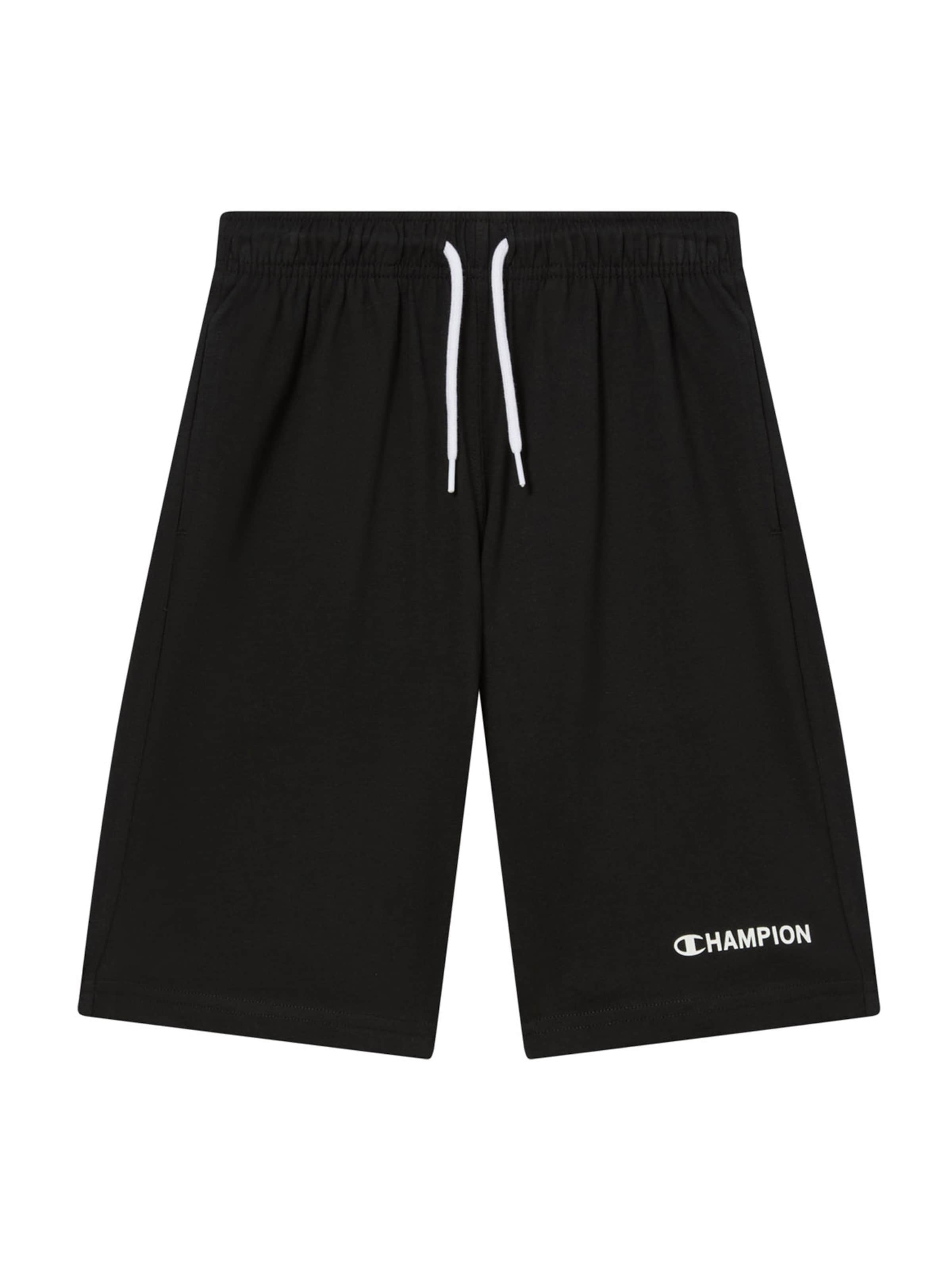 Champion Authentic Athletic Apparel Loosefit Housut värissä musta: etupuoli