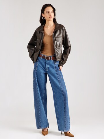 GAP Tričko 'LUXE MOD' - Hnedá