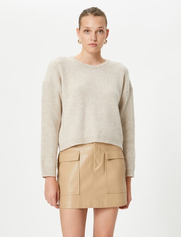 Koton Sweater in Beige: front