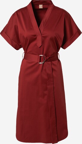 Robe 'Donnara' BOSS en rouge : devant