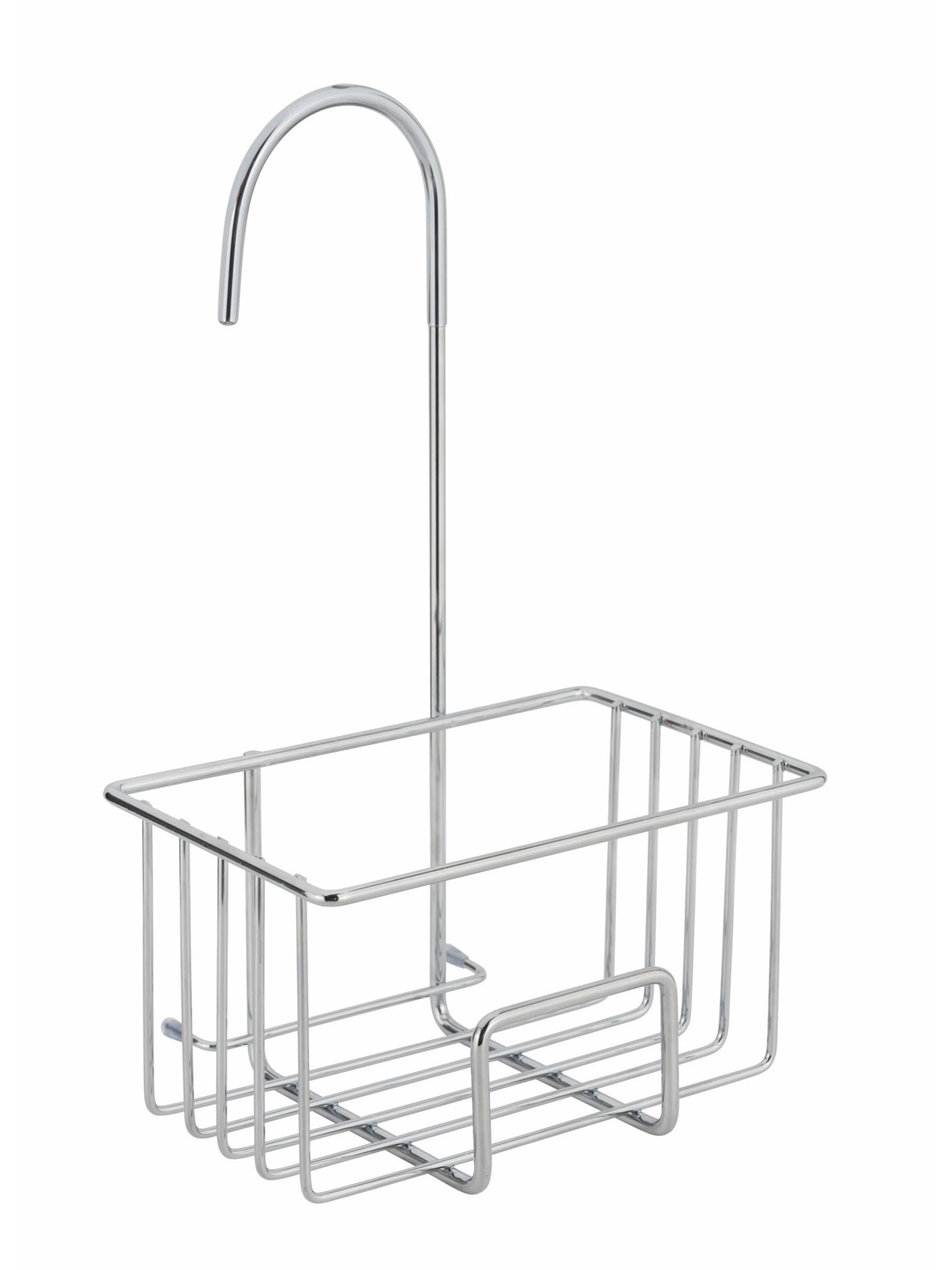 Wenko Shower Accessories 'Milito' in Silver: front