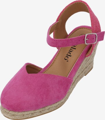 Palado Sandals 'Sathos' in Pink: front