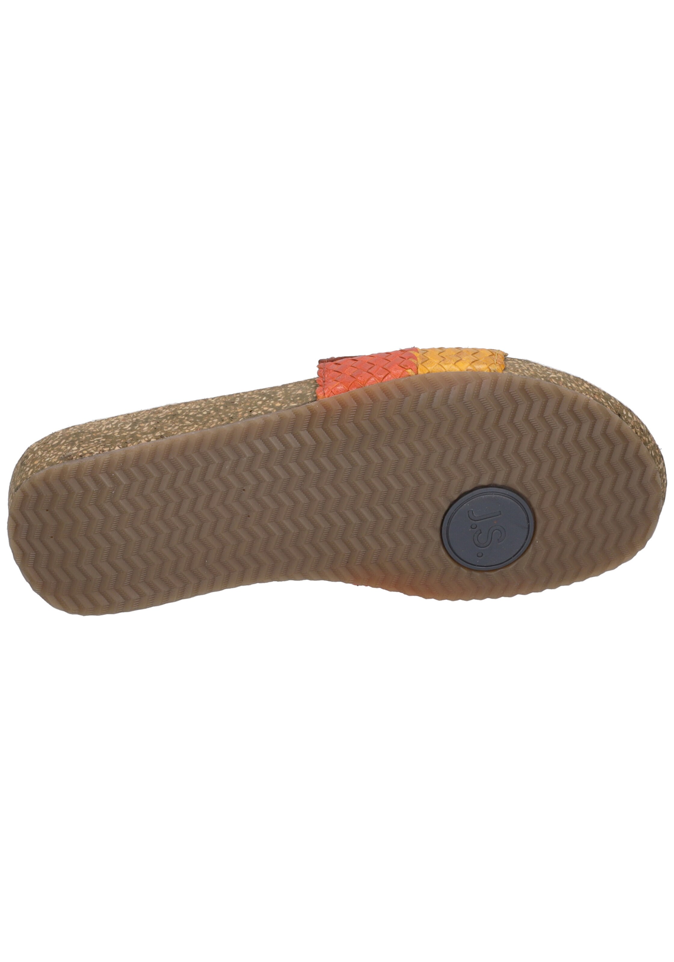 JOSEF SEIBEL Mules 'Tonga 69' in Yellow