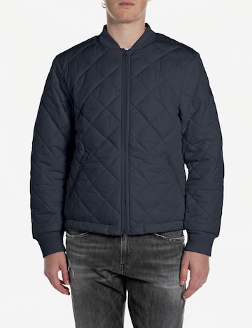REPLAY Between-Season Jacket in Blue: front