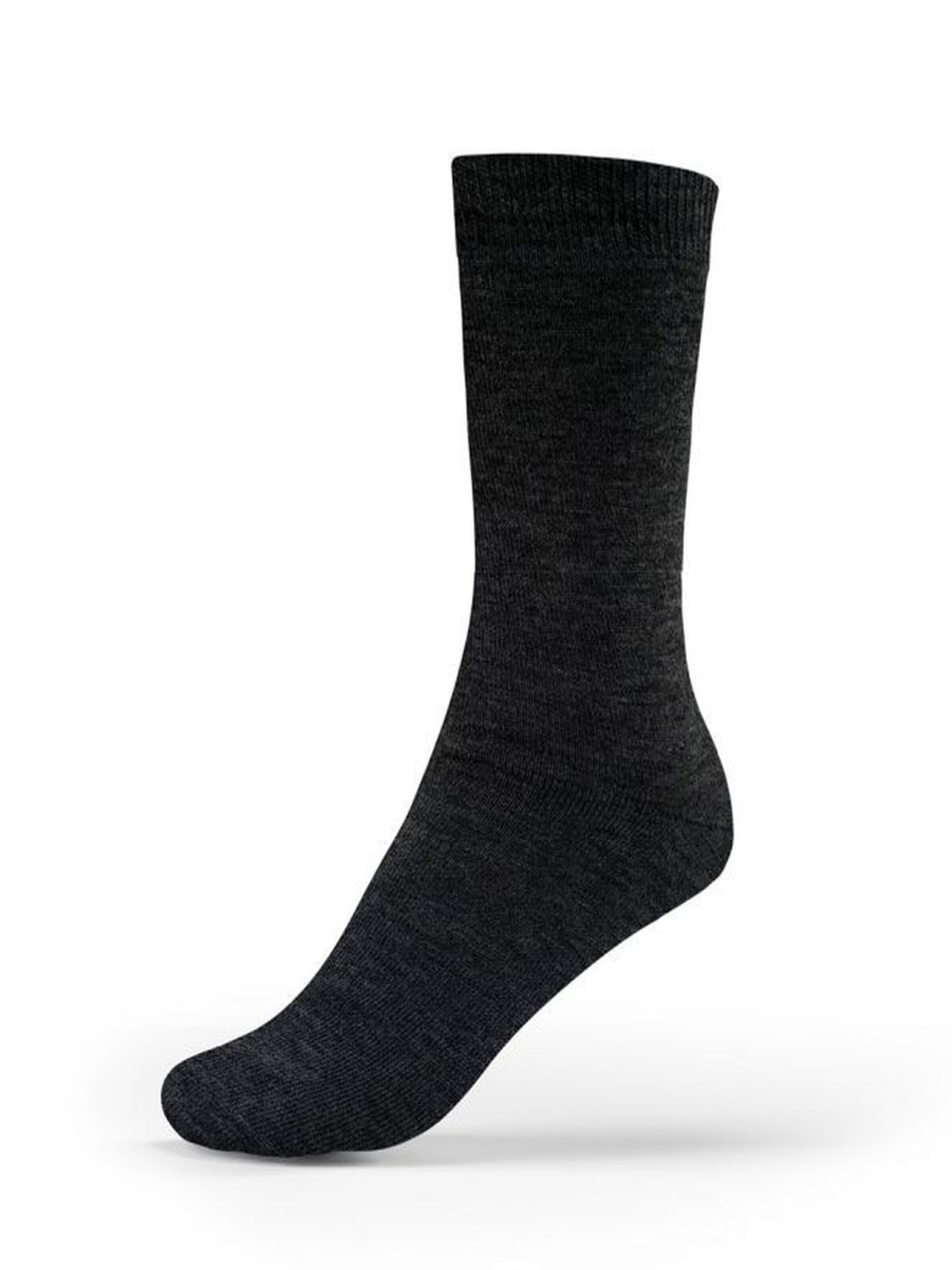 LINDNER SOCKS - Meias 'LINDNER casual' em cinzento