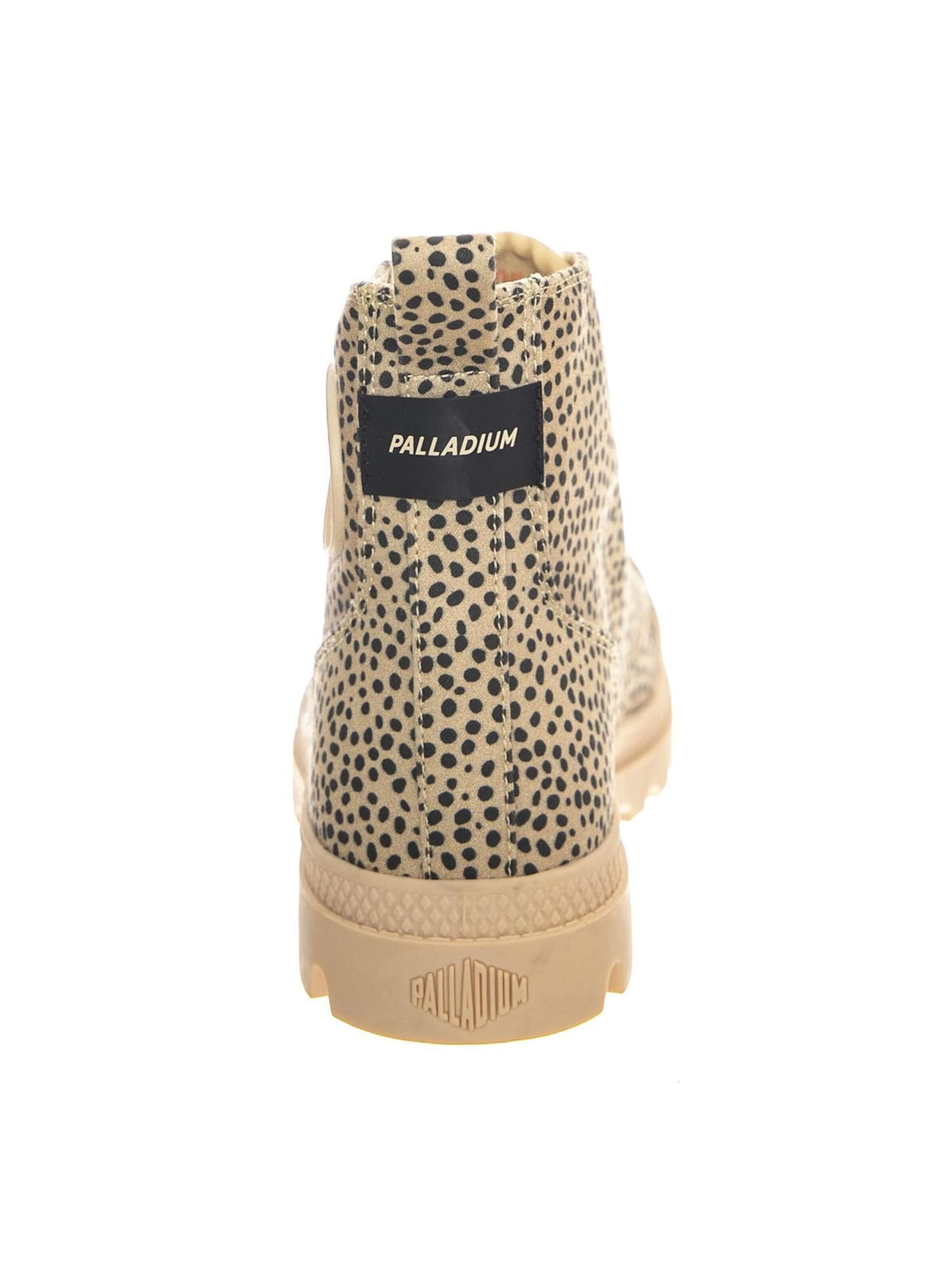 Bottes 'Pampa Hi Safari Sand Print' Palladium en marron